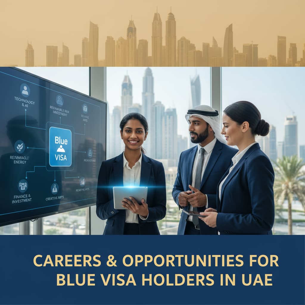 Careers & Opportunities for Blue Visa Holders in UAE