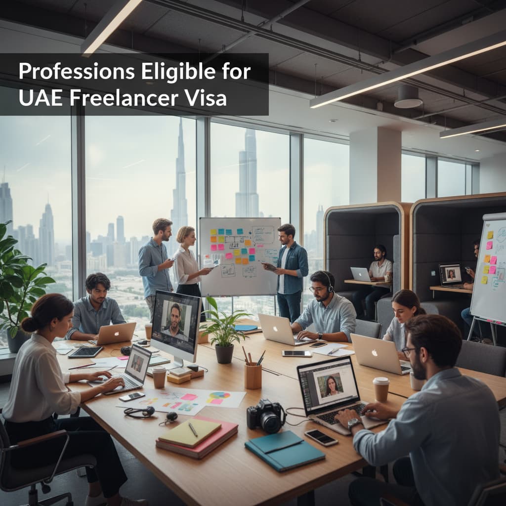 Professions Eligible for UAE Freelancer Visa