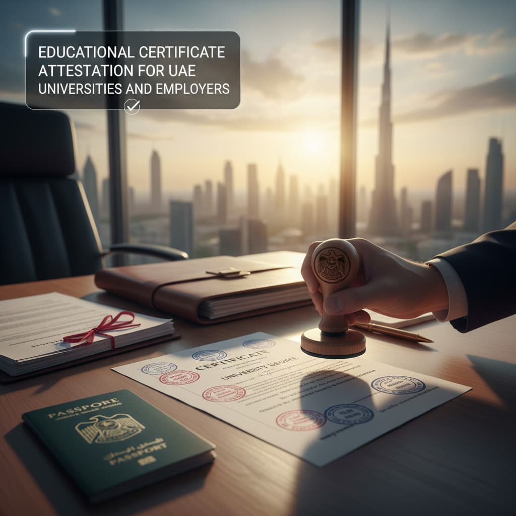 Educational Certificate Attestation for UAE Universities and Employers