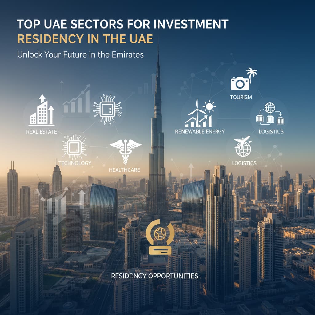 Top UAE Sectors for Investment Residency