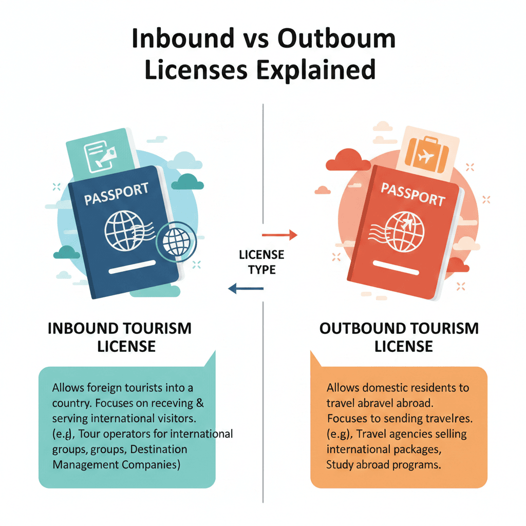 Inbound vs Outbound Tourism License Explained