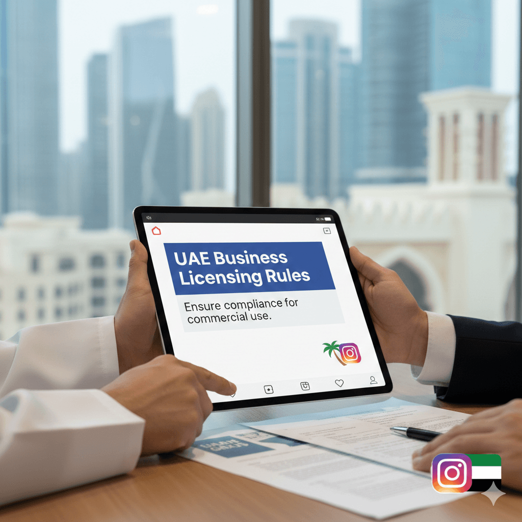 Instagram Business Licensing Rules in UAE