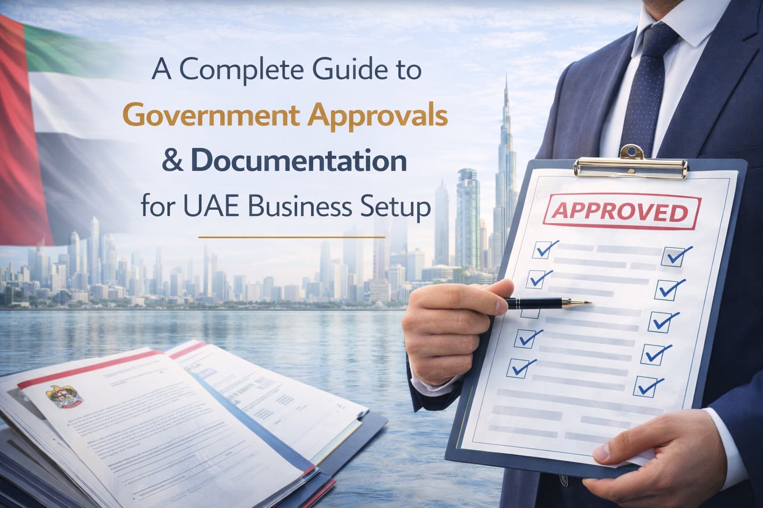 A Complete Guide to Government Approvals & Documentation for UAE Business Setup