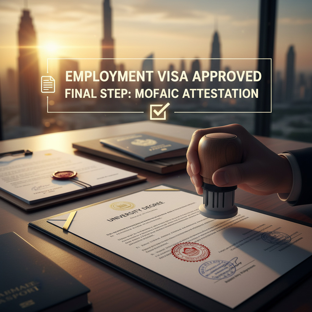 Why MOFA Attestation is Required for UAE Employment