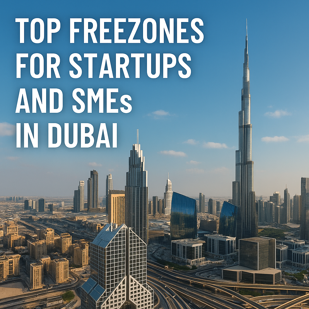 Top Freezones for Startups and SMEs in Dubai