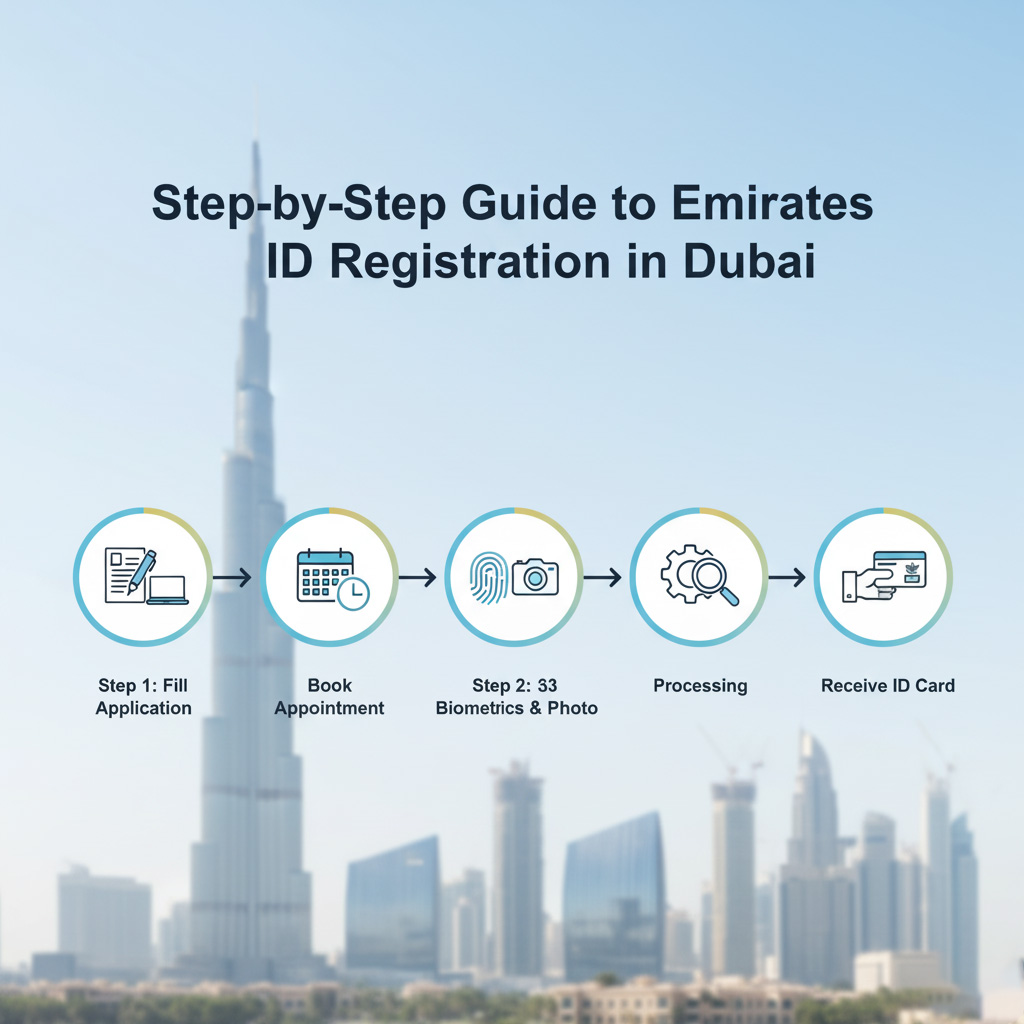 Step-by-Step Guide to Emirates ID Registration in Dubai