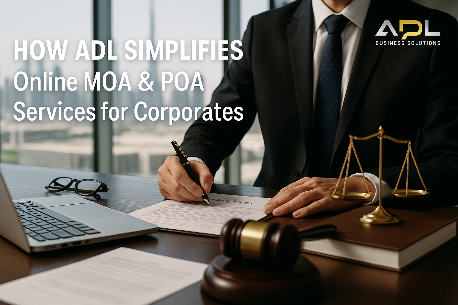 How ADL Simplifies Online MOA & POA Services for Corporates
